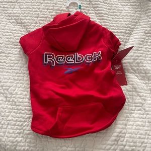 Reebok dog hoodie